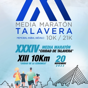 XXXIV Media Maratón Ciudad de Talavera y XIII 10Km Ciudad de la Cerámica