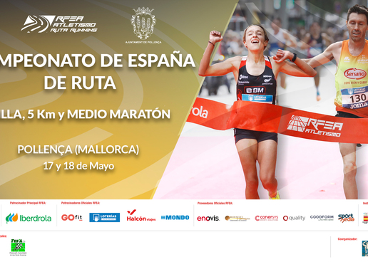 UNA PLATA INDIVIDUAL  DOS DE ORO Y DOS DE BRONCE POR EQUIPOS EN EL CTO ESPAÑA DE MEDIO MARATÓN