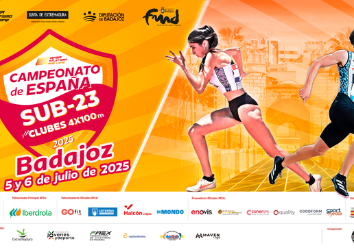 JAIME MIGALLÓN ORO Y MARIOLA HERNÁNDEZ BRONCE EN EL SUB-23 DE BADAJOZ