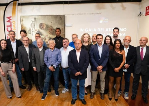 El atletismo castellanomanchego celebró su gran noche en la IV Gala de la FACLM