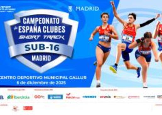 El club Atletismo Albacete Subcampeón de España de Short Track Sub23 Femenino
