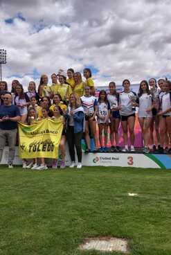 EL CLUB ATLETISMO UNICAJA BANCO - C.A. TOLEDO SE PROCLAMÓ CAMPEON DE LA 1ª COPA DE ATLETISMO FEMENINA POR CLUBES 