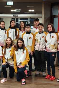 LAS SELECCIONES DE MARCHA SUB-16 Y SUB-20 FEMENINAS SEXTAS Y NOVENAS EN MARIN (PONTEVEDRA)