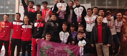 EL CLUB ATLETISMO ALBACETE SE HACE CON EL CAMPEONATO DE CLUBES REGIONAL DE PC MASCULINO Y FEMENINO