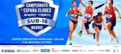 El club Atletismo Albacete Subcampeón de España de Short Track Sub23 Femenino
