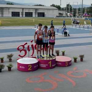 TRES MEDALLAS PARA NUESTROS ATLETAS EN EL  NACIONAL SUB-16 DE PISTA AIRE LIBRE
