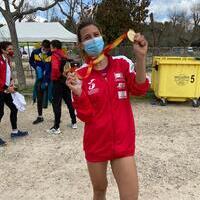 IRENE SANCHEZ - ESCRIBANO CAMPEONA DE ESPAÑA INDIVIDUAL Y EL EQUIPO ABSOLUTO FEMENINO DE FEDERACIONES, JUAN ANTONIO PÉREZ BRONCE