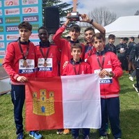 MEDALLA DE BRONCE PARA CASTILLA - LA MANCHA EN CAMPO A TRAVÉS SUB-16 MASCULINO  EN PAMPLONA