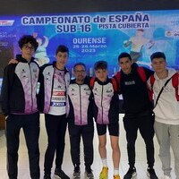 ORO Y BRONCE PARA  ANDRÉS GARCIA GARRIDO EN EL CTO. ESPAÑA DE  PISTA CUBIERTA SUB-16